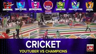 Cricket Game | Game Show Aisay Chalay Ga Ramazan League | Youtubers VS Champions
