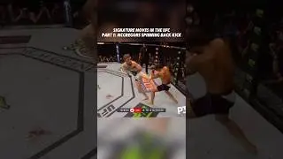 Signature Moves In The UFC Part 1: Conor McGregor Spinning Back Kick #knockout #mma #ufc #kickboxing