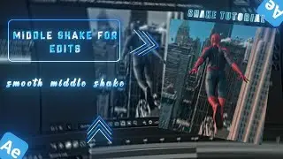 Smooth Middle Shake Tutorial | After Effect 2025