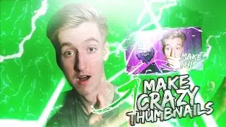 How To Make EPIC Thumbnails And Gain More Views! + FREE Template