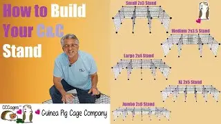 C&C Guinea Pig Cage Stand Assembly | Step-by-Step Guide