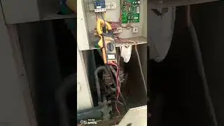 Hitachi ductable AC / Hitachi AC testing ductable #hitachi #hitachiac #acwork #airconditioner #viral