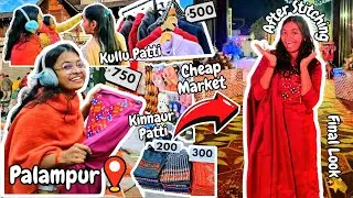 PALAMPUR Market SHOPPING🛍HIMACHALI Dress 😍Kullu & Kinnaur Style Dress👗&hearts;️#palampur #shopping #vlog
