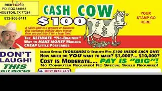 👀Cash Building System Unlimited | Brief Overview, Millionaire Mailer flyers, 98 Unlimited Postcards👀