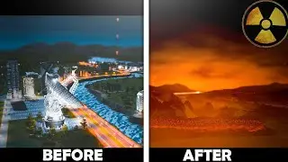 ConflictNerd's Canal City VS Nuclear Bomb ( Cities skylines mod)
