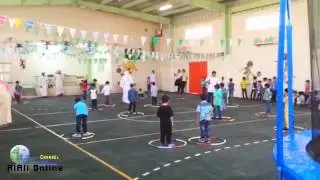 اول يوم دراسي بمدرسة الجش الابتدائية لعام 1436هـ لإبنائنا الطلبة  في الصفوف الأولى