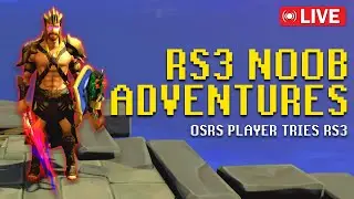 OSRS player Streams RS3 - Hype Music, High Energy Vibes, Account Progression
