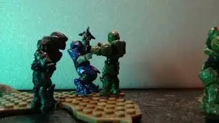 Team Osiris alternative Cutscene | Halo mega bloks stop motion.