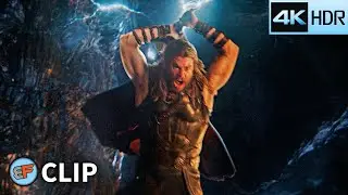 Thor vs Surtur - Opening Battle Scene | Thor Ragnarok (2017) IMAX 4K HDR Movie Clip