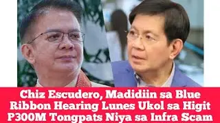 Ping Lacson, Ididiin si Chiz Escudero sa P800M Ghost Project Niya sa DPWH sa BRC Hearing Lunes!