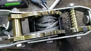 4 ton cable puller repair/ come along/ winch repair