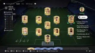 EA SPORTS FC 25 First XI SBC