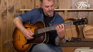 Gibson ES150 Sunburst 1946 played by Machiel Kommer | Demo @ The Fellowship of Acoustics