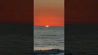 Live highlight Can you see the Green Flash? #floridabeaches #sunset
