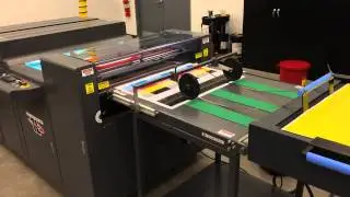 inline uv coater with HP Indigo 10000