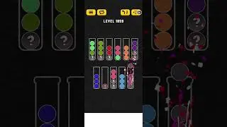 Ball Sort stage 1859 #games #puzzle #ballsort