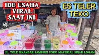 IDE USAHA PALING TREND SAAT INI ~ ES TELER   GRATIS TEKO Harga mulai 12.000 - 25.000