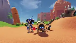 Kat and Raven in Astro Bot (PS5)