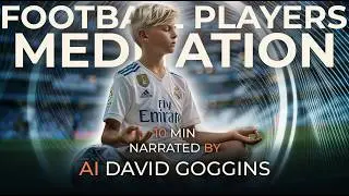 10min Sleep Meditation with David Goggins AI - Football Visualization for Recovery
