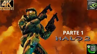 Halo 2 (Cl&aacute;sico) &ndash; Parte 1: Estacion Cairo RTX 5090 4K Gameplay Espa&ntilde;ol