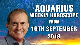 Aquarius Weekly Horoscope 16th September 2019 - a journey can delight...