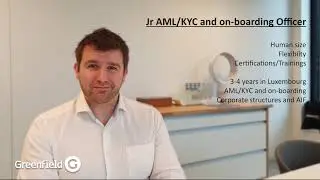 Job offer: Jr AML/KYC and on-boarding Officer