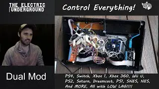 Control EVERYTHING Retro and Modern with One Arcade Stick! Brooks Dual Mod Tutorial!