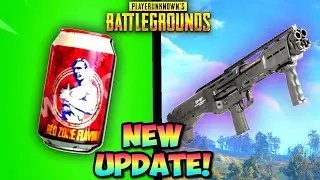 NEW PUBG UPDATE! DBS Shotgun + MEGA Energy Drink CONFIRMED! Survival Mastery Patch
