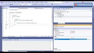 Find Solution Folder on Visual Studio and Compress the Folder for Assignment Submission