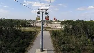 Walt Disney orlando skyliner cable car(2)