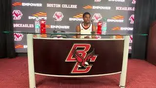 Boston College Men&rsquo;s Basketball Guard Fred Payne After Loss to Central Connecticut State