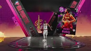 Insane 95 overall Ricky Rubio Moments Pink Diamond Pull!!!