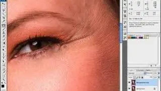 Professional Portrait Retouching - Removing Wrinkles
