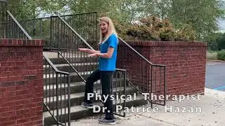 Have trouble going up stairs? Try this 2 minute balance training to improve going up and down stairs