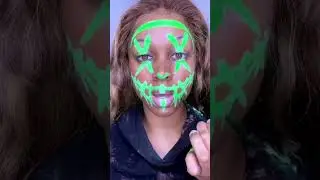 Learn How I create the Purge Mask so you don&rsquo;t have to Buy one. #halloween #halloweenmakeuplook