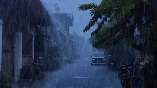 Soft Rain and Rolling Thunder to Ease Anxiety, Unwind the Mind, and Improve Sleep Quality