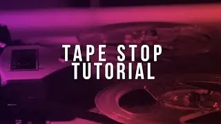 How To Get The Tape Stop Effect (FL Studio Tutorial)
