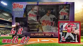 Unboxing Topps 2024 Super Box | Series 2 | Is it Worth it | Walmart