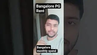 Bangalore PG rent details monthly kitna kharcha hai #shorts #viralshorts #bangalore #bangalorevlogs