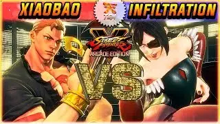 SFV AE ✪ XIAOBAO (Vega) vs INFILTRATION (Juri) | Ranked Match ✪ SF5 TenSFV
