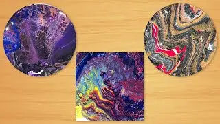 Fluid Art Workshop / Fluid Art Techniques / Acrylic Pour Paint Techniques