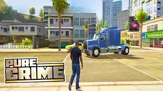 Pure Crime: Gangster Shooting (Android, iOS) Ultra HD Graphics Gameplay - GTA Style Role Play Game