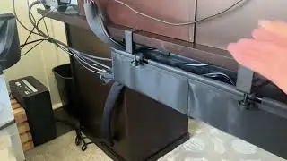 Unboxing + Review: What Makes the Under Desk Cable Management Tray No Drill Stand Out W9457