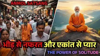 The Power of Solitude. दिव्य शक्तियों के मालिक होते है अकेले रहने वाले लोग | #anmol #Satsang