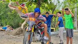 La motocross de flakitoh 🛵😍 parte 1