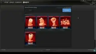 Steam Trading Cards - Worms Revolution Level 1 Badge Crafting (Summer Sale)