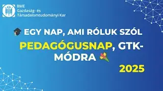 Egy nap, ami r&oacute;luk sz&oacute;l &ndash; Pedag&oacute;gusnap GTK m&oacute;dra 2025