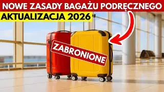 ✈️ Bagaż podręczny 2026: nowe zasady, które musisz znać