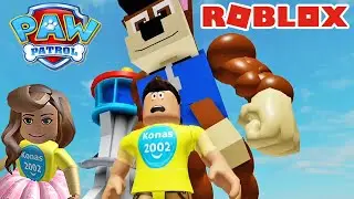 Epic Roblox Paw Patrol Adventure: Giant Chase Gameplay! | Konas2002