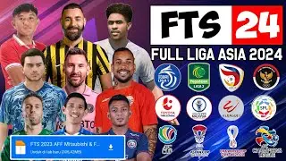 WAJIB DOWNLOAD‼️Game Bola Offline Android Ringan New 2024, Mod FTS 24 ASIA Bisa Main Career Mode.
